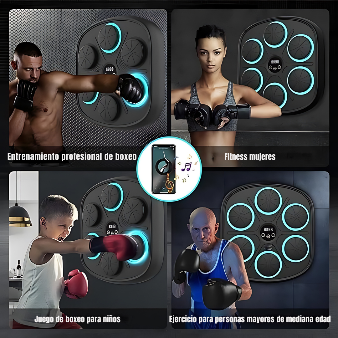 Maquina de Boxeo Inteligente + Guantes GRATIS  🏷️REBAJAS ENERO