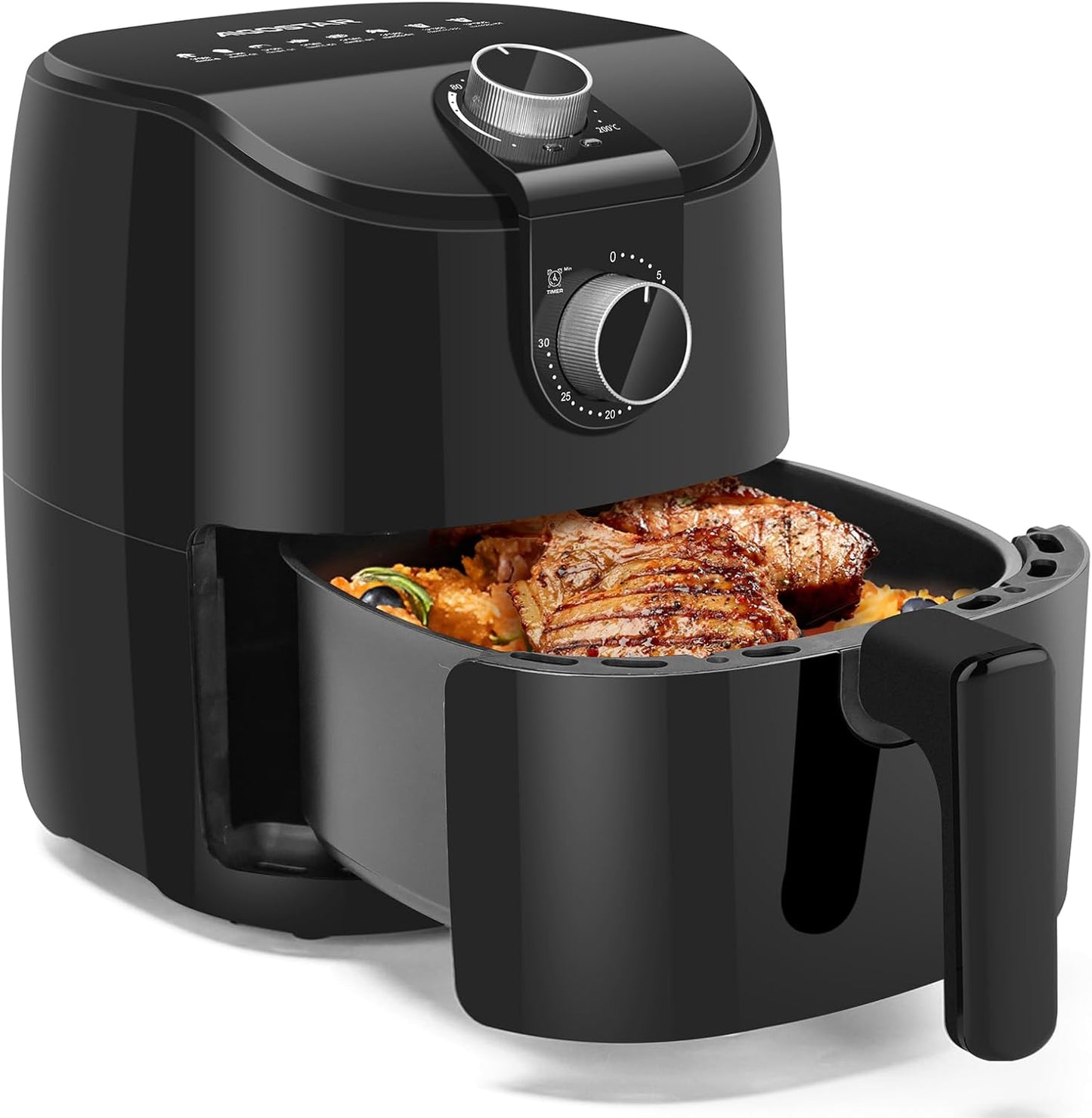 Fritadeira Air 4L 1200W+ 50 papéis para fritadeira OFERTA GRATUITA DE BLACK FRIDAY