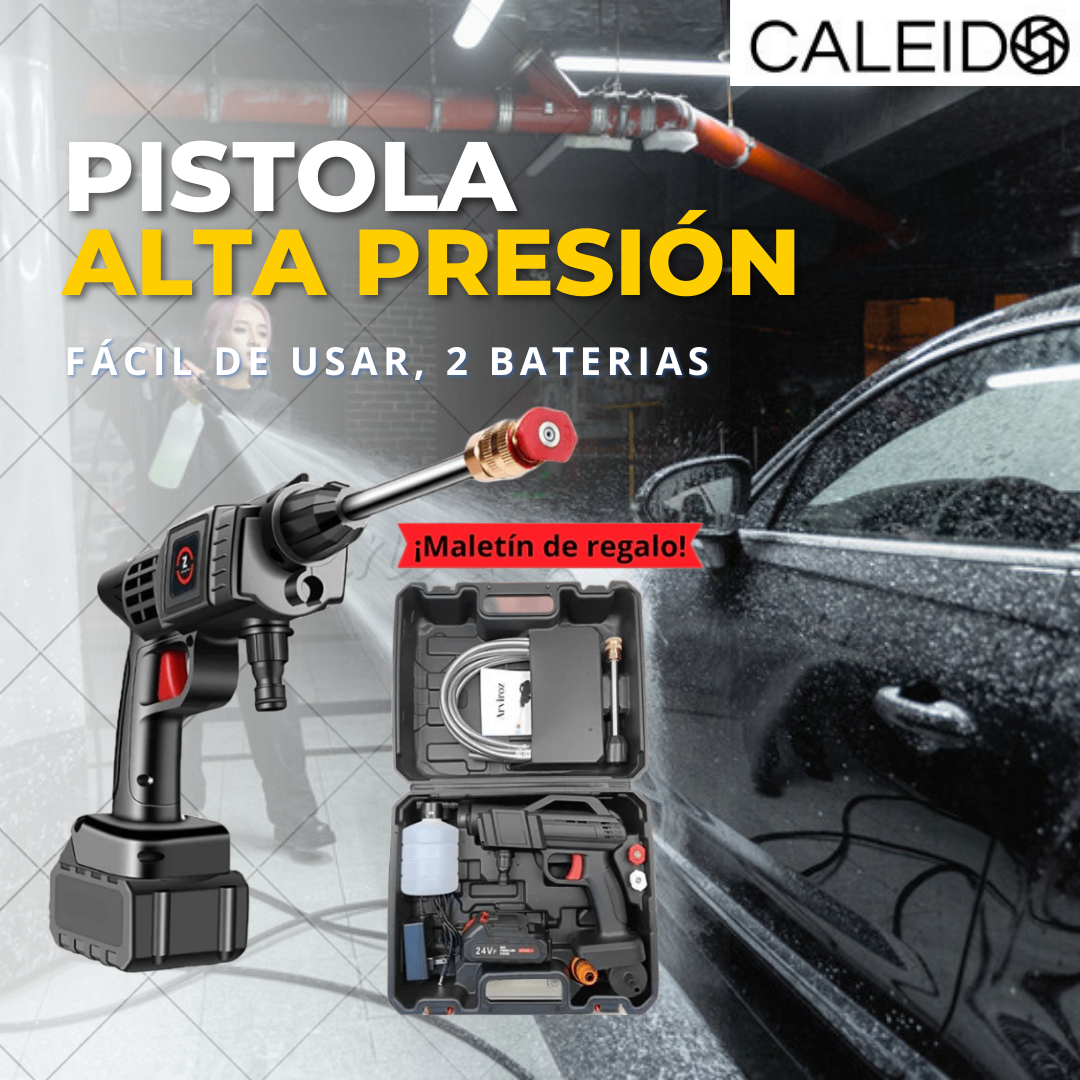 Pistola Alta Presión Profesional Portátil+Accesorios GRATIS🏷️REBAJAS ENERO